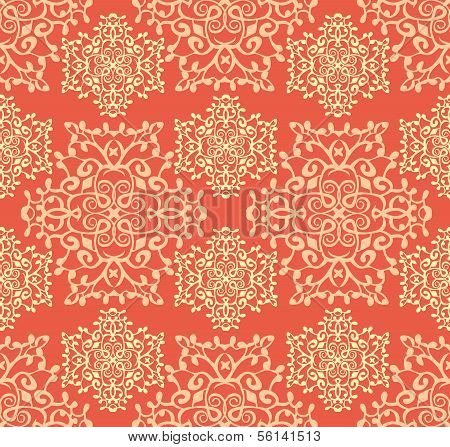 seamless ornamental pattern