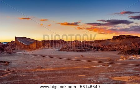 Road In Atacama Desert