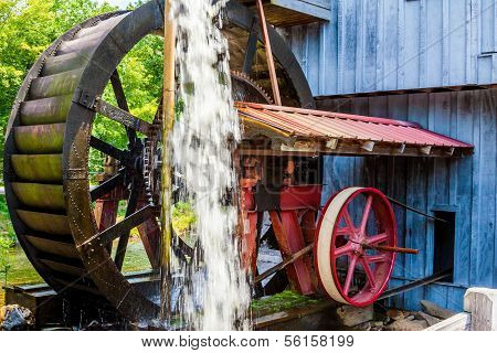 Antique Water Wheel