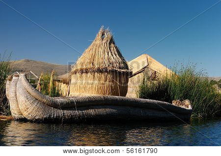 Titicaca Lake, Peru, Floating Islands Uros