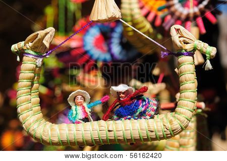 Titicaca Lake, Peru, Floating Islands Uros