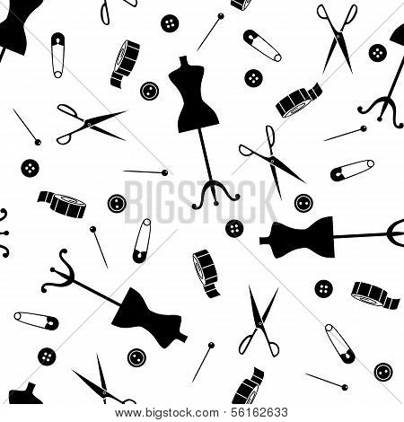 Seamless Vector Sewing Pattern