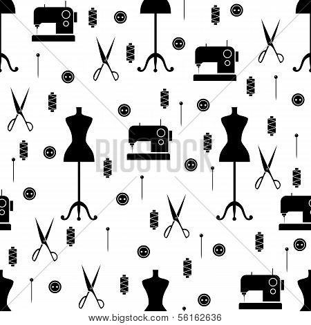 Seamless Vector Sewing Pattern