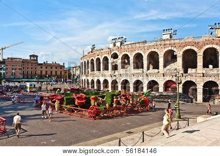 Arena In Verona Italy