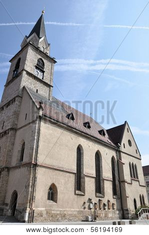 St. Cantianus Church In Kranj, Slovenia