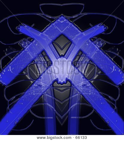 Freccia blu