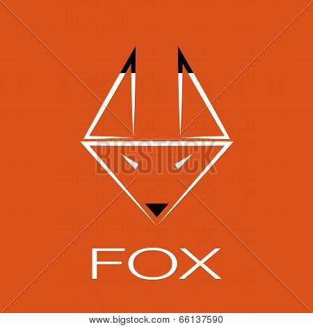 Vector Image Of An Fox Design