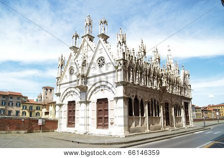 Church Santa Maria de la Spina Pisa,Tuscany Italy