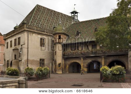 Stare budynki w Colmar
