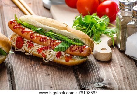 Variation On The Red Hot Dogs
