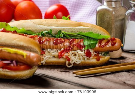 Variation On The Red Hot Dogs
