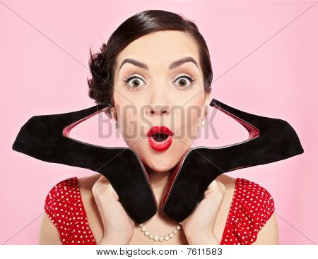 Ragazza retrò