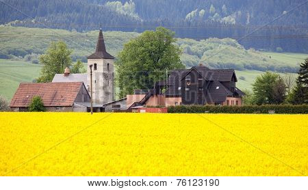 Old Church At Village Ludrova, Slovakia