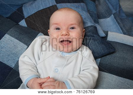 Portrait of a baby boy