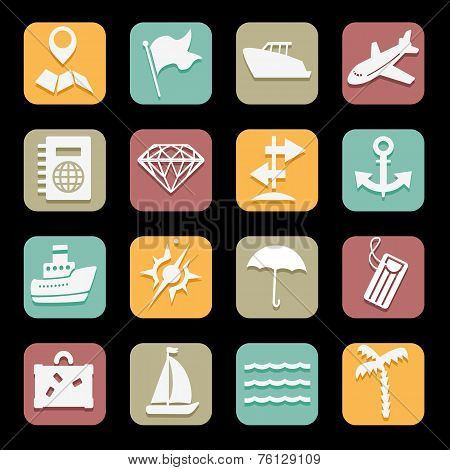 Sea Icons Set