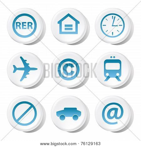 Transport Icons Set