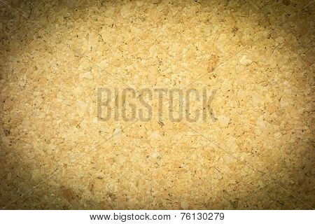 Blank cork board texture background