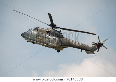Aérospatiale Sa 330 Puma Of The Swiss Air Force