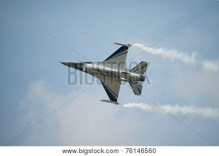 Belgian Air Force Display F16 Fighter Jet