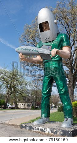 Route 66: Gemini Giant Sculpture, Wilmington, Il
