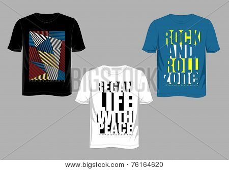 T Shirt Typography