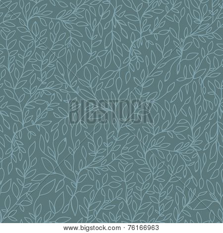 Brunch Nature Hand Drawn Seamless Pattern
