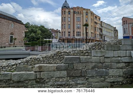 Plovdiv town in preparation of European Capital of Culture in 2019.
