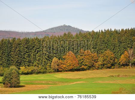 Mountain Lusen, Bavaria