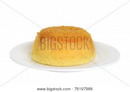 isolated treacle pudding