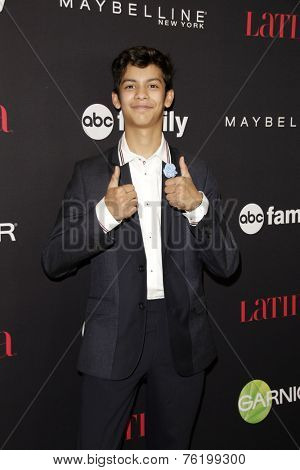LOS ANGELES - NOV 13:  Xolo Mariduena at the Latina Magazine's '30 Under 30' Party at the Mondrian Hotel on November 13, 2014 in West Hollywood, CA