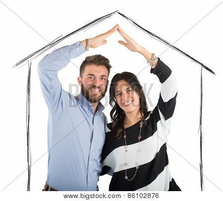 Couple in love