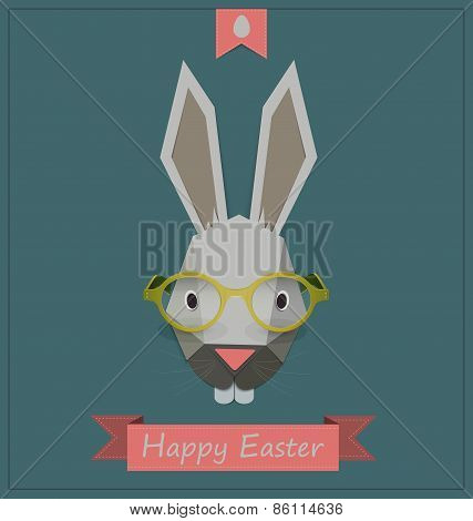 Hipster Bunny