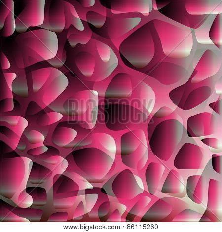Abstract vector gravel pattern pink background