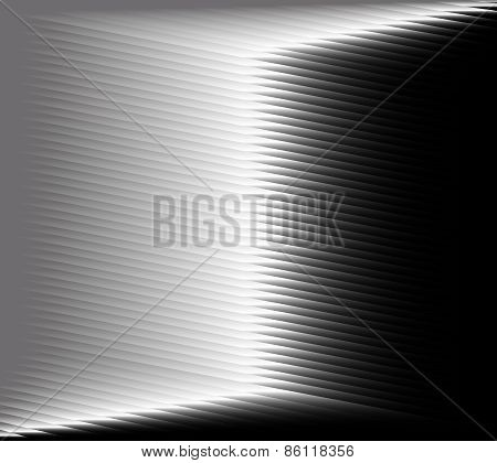 Black and white abstract metalic background with technical texture