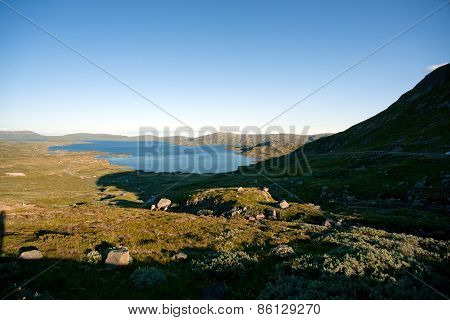 Mountain Plateau Valdresflye, Jotunheimen, Norway