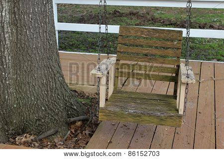 Wooden Swing