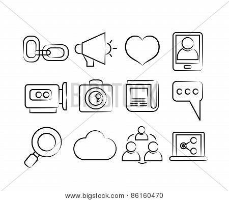 web icons