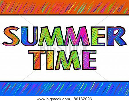Summer time poster
