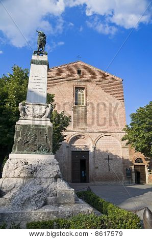 St. Francesco Church. CittÃ  della Pieve. Perugia. Umbria.