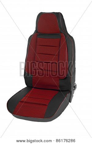 car seats isolated on white