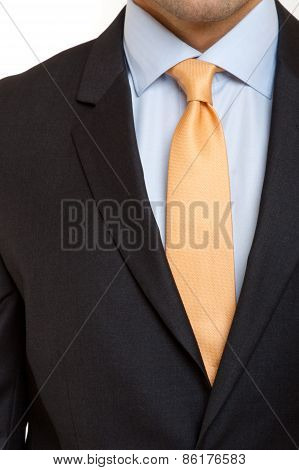 Chic and stylish suit and tie