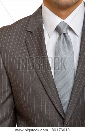 Chic and stylish suit and tie