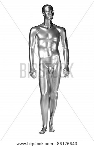Mannequin male isolated