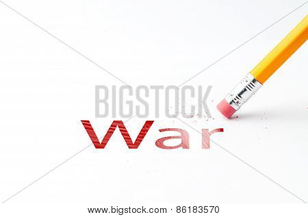 Pencil with eraser