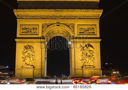 Arch of Triumph of the Star in Paris (France)