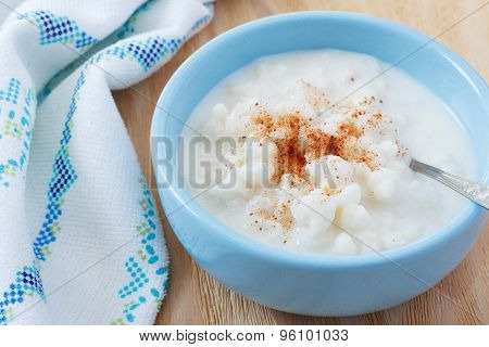 Brazilian Dessert Canjica Of White Corn