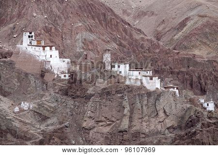 Basgo Monastery Is A Buddhist Monastery In Basgo, Ladakh, India ,