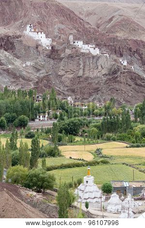 Basgo Monastery Is A Buddhist Monastery In Basgo, Ladakh, India ,