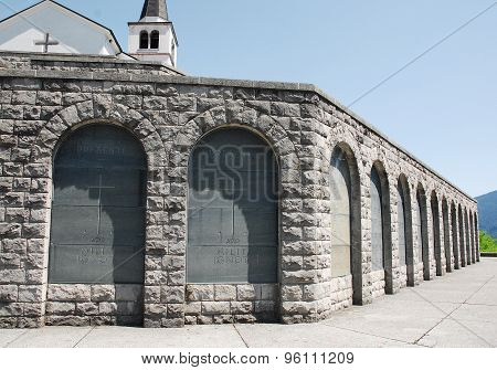 Italian Charnal House At Kobarid