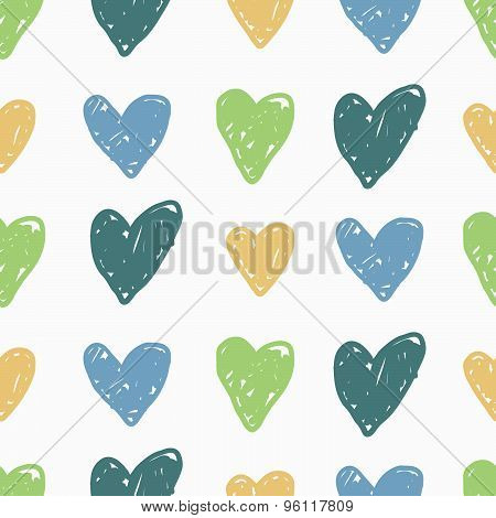 Vector seamless patterns. Modern stylish texture. Cute and colorful background.